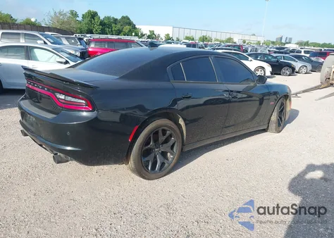 2015 Dodge Charger R/T из США, поврежденный, VIN 2C3CDXCTXFH862554